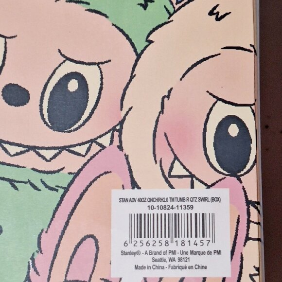 Stanley Labubu The Quencher H2.0 Tumbler 40 oz - New in box - Picture 6 of 10